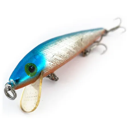 Rebel Floating Minnow F12 Wobbler, Blå Metallic, 9g, Flytande, #9712