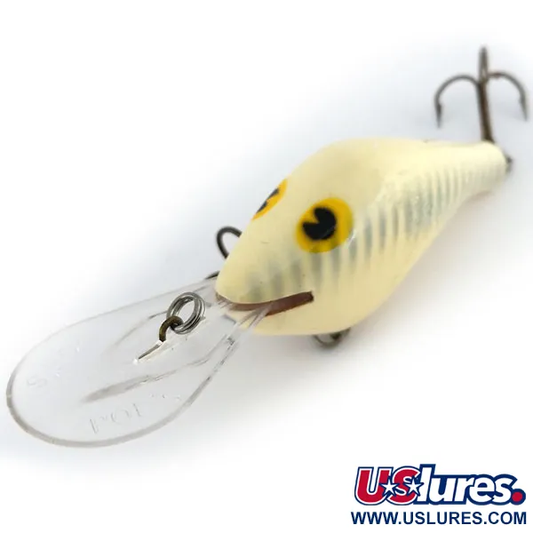 Poe's Super Cedar Wobbler, Vit/Grå/Gul, 21g, Cederträ, #9721