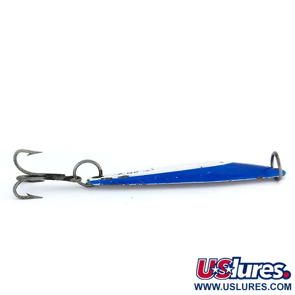 Luhr Jensen Yo-ho-ho Lura 1 Jig, Blå / Vit, 44g, Vintage Jigg, #9728