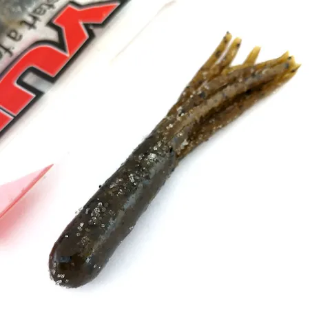 YUM Mega Tube Jigg, Green Pumpkin, 7.5cm, LPT-Salt, #9734