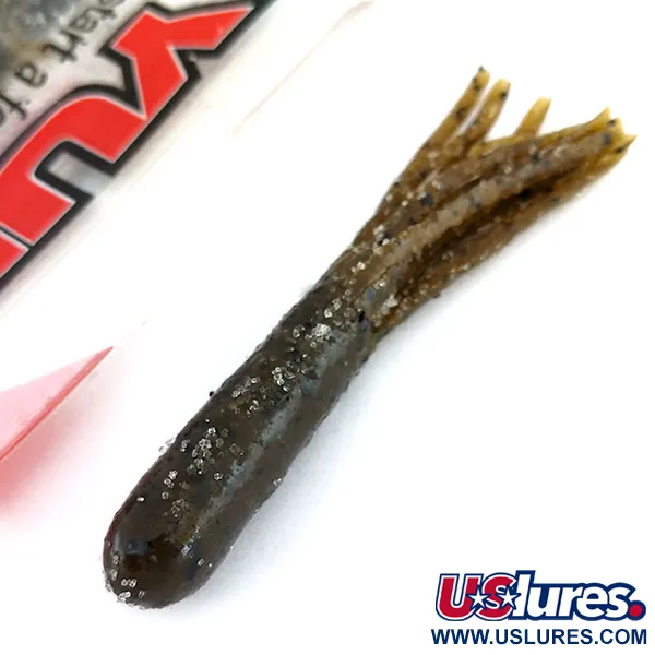 YUM Mega Tube Jigg, Green Pumpkin, 7.5cm, LPT-Salt, #9734