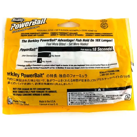 Berkley Powerbait Power Worm jigg, Cherryseed, 25cm, #9735