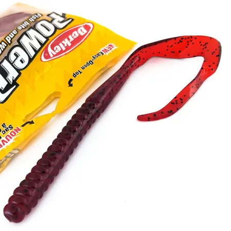 Berkley Powerbait Power Worm jigg, Cherryseed, 25cm, #9735