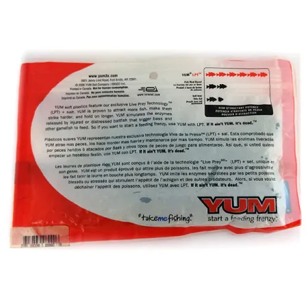 YUM Ribbontail jigg, Watermelon seed, 19cm, saltad, #9737