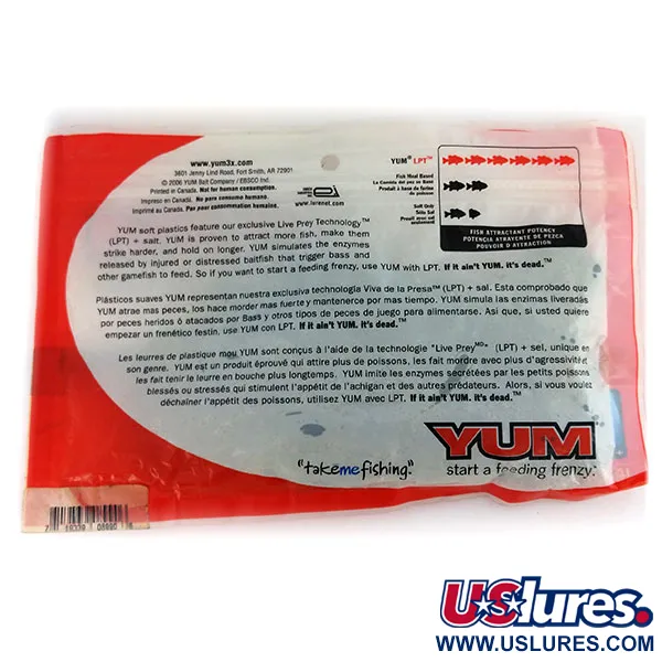 YUM Ribbontail jigg, Watermelon seed, 19cm, saltad, #9737