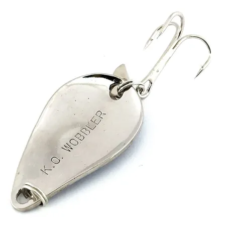 Acme K.O. Wobbler Skeddrag, Silver/Blå, 7g, Flipper Tail, #9764