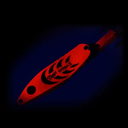 Mepps Syclops 2 UV Skeddrag, Orange, 17g, UV-aktivt, #9787