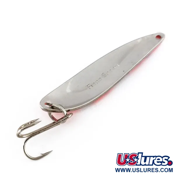 Acme Fiord Spoon Skeddrag, Nickel/Orange/Svart, 11g, Glow, #9798