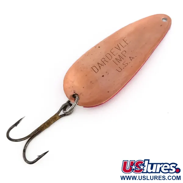 Eppinger Dardevle Imp Skeddrag, Svart / Vit / Koppar, 11g, #9799