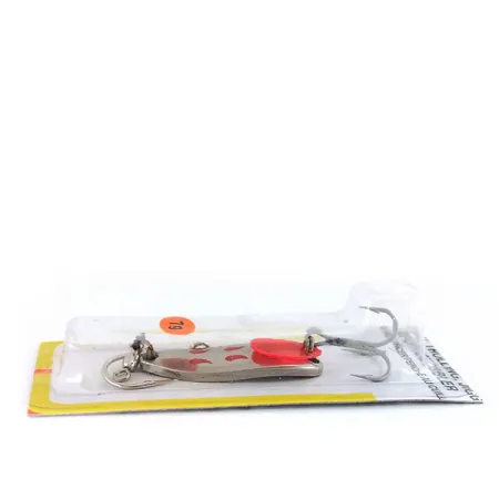 Luhr Jensen Krocodile Skeddrag, Nickel/Fire Wing, 7g, förnicklad, #1003-016-0200