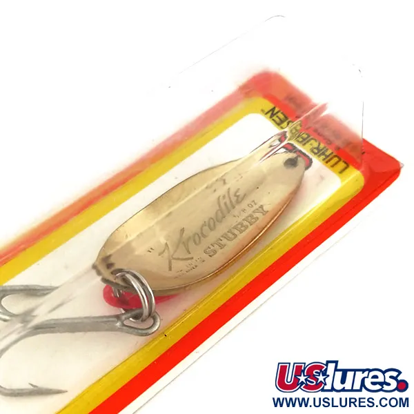 Luhr Jensen Lil' Kroc Skeddrag, Hamrad nickel, 14g, Stubby, #9806