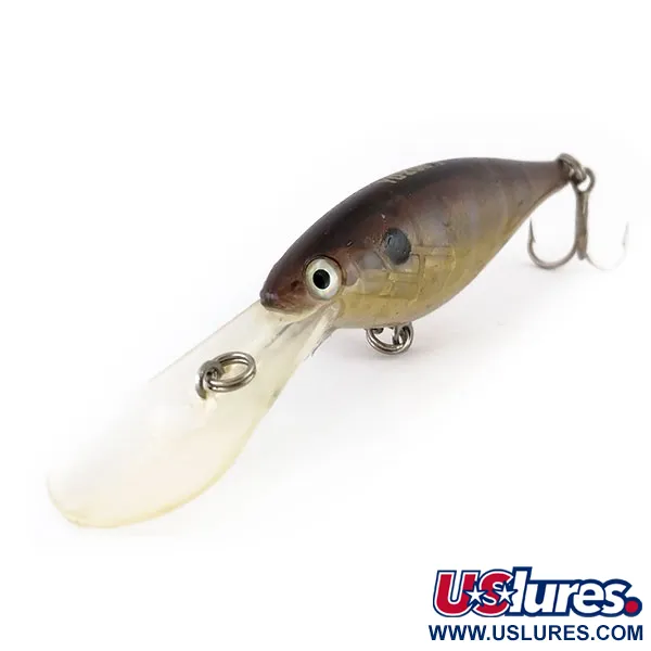YO-ZURI Crankin Shad Wobbler, Guld-Brun, 11g, Djupgående, #9811