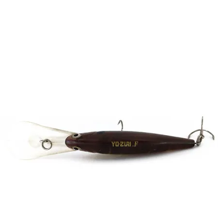 YO-ZURI Crankin Shad Wobbler, Guld-Brun, 11g, Djupgående, #9811