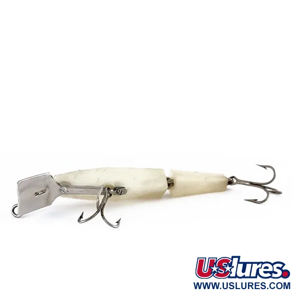 Diamond Jim Jointed Minnow Wobbler, Pearl, 7g, Metallsked, #9815