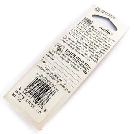 Mepps Aglia 1 Fluo UV Spinnare, Fluo, 3.5g, UV-beläggning, #9817