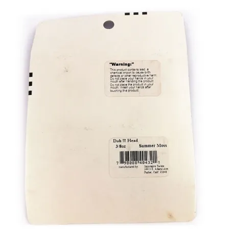 DUH!!! Head jig heads Kit, Oliv / Röd, 11g, Offsetkrok, #9818