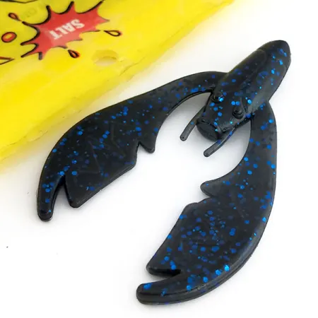 NetBait Paca Chunk Sr Jigg, Black Blue Flake, 7,5cm, Doft, #9821