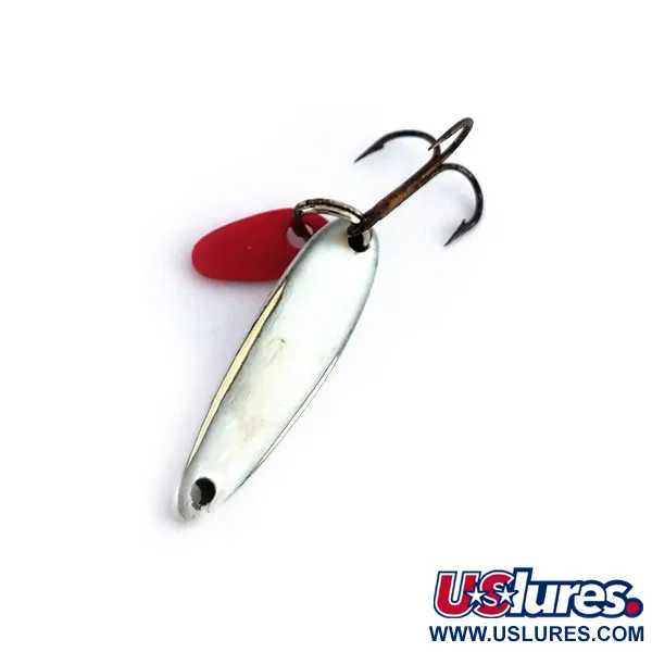 Bay de Noc Swedish Pimple Pirk, Vit, 2g, Locksked, #9833