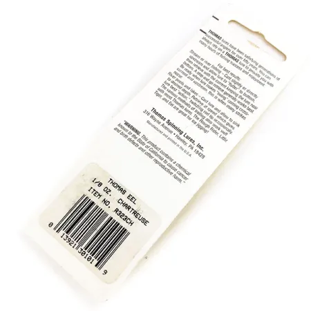 Thomas EEL Skeddrag, Chartreuse, 4g, Neon-finish, #9837