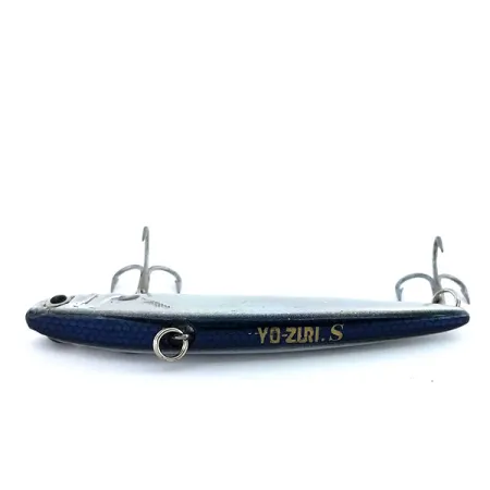 YO-ZURI Crystal VIBE Vibrationsbete, Silver/Blå, 12g, Lipless, #9843