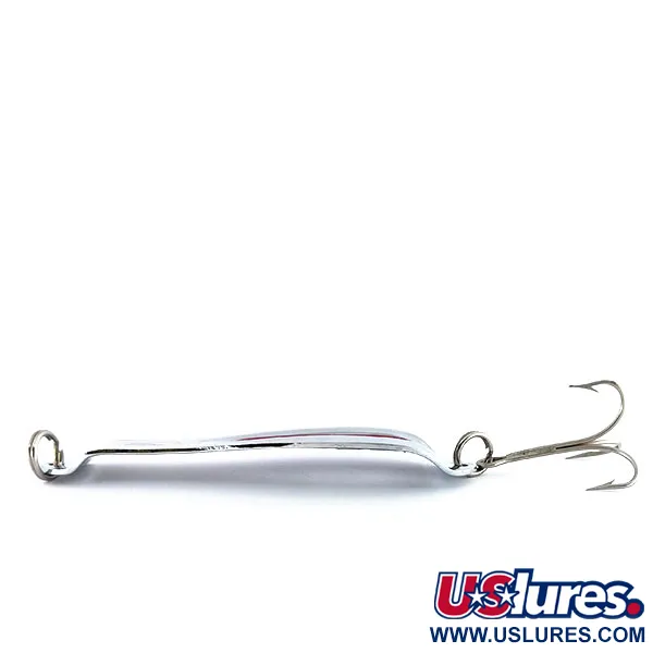 Bayou Special Skeddrag, Nickel, 17g, Röd Mittrand, #9847