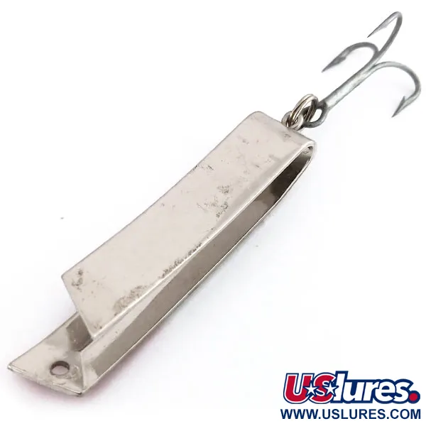 Luhr Jensen Super-Duper 509 Skeddrag, Nickel/Röd, 11g, U-form, #9852