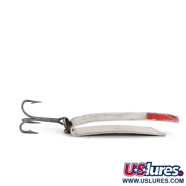 Luhr Jensen Super-Duper 509 Skeddrag, Nickel/Röd, 11g, U-form, #9852