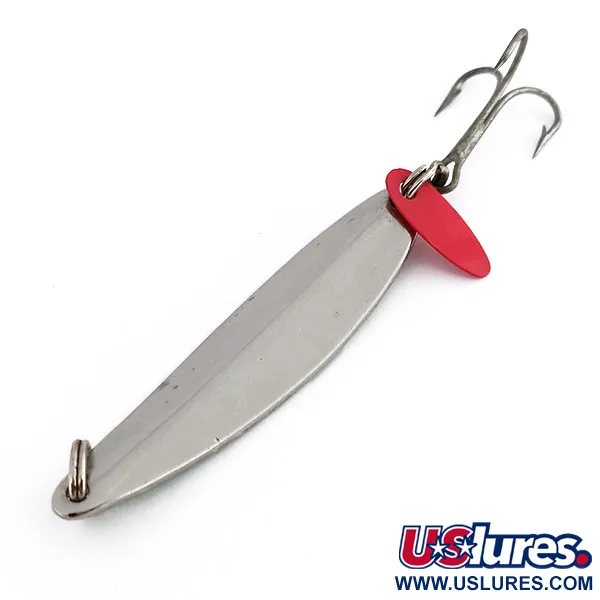 Bay de Noc Swedish Pimple Pirk, Nickel/Grön, 14g, Självlysande, #9856