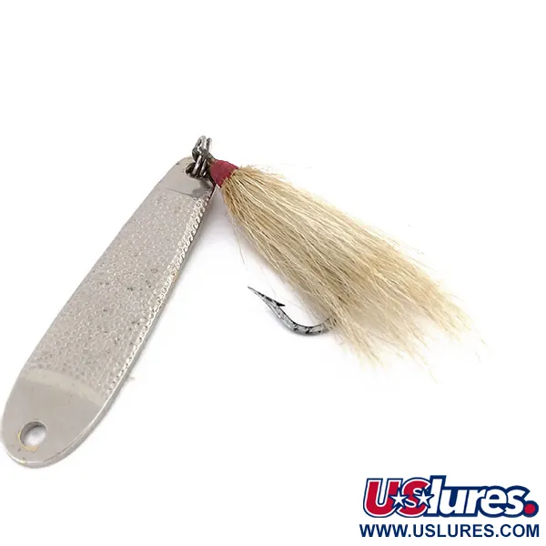 Acme Trophy Skeddrag, Hamrad Nickel, 60g, Fjäderkrok, #9863