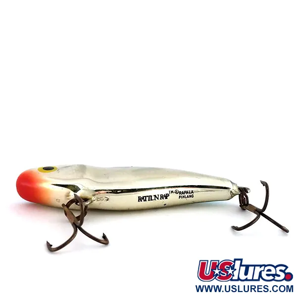 Rapala Rattl'n RAP Sjunkande Bete, Krom Blå, 11g, Rassel, #9872