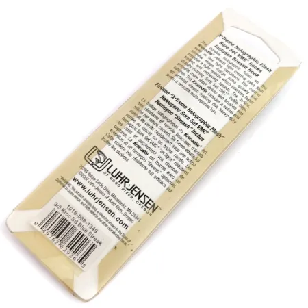 Luhr Jensen Krocodile Die #3 Skeddrag, Holographic Blue, 14g, #9874