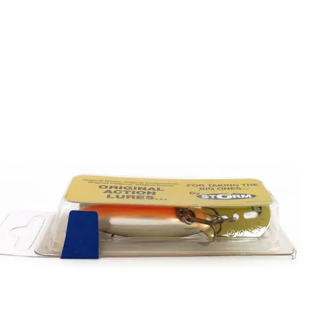 Storm Original Hot'N'Tot Wobbler, Guld/Svart, 6.5g, Metallsked, #9876