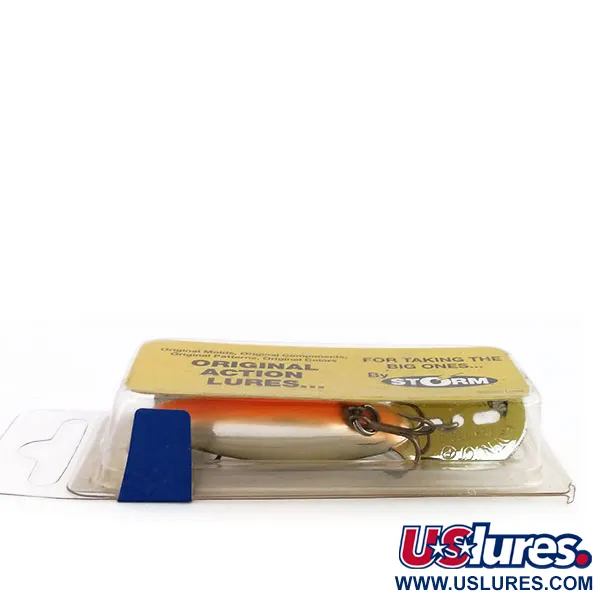 Storm Original Hot'N'Tot Wobbler, Guld/Svart, 6.5g, Metallsked, #9876