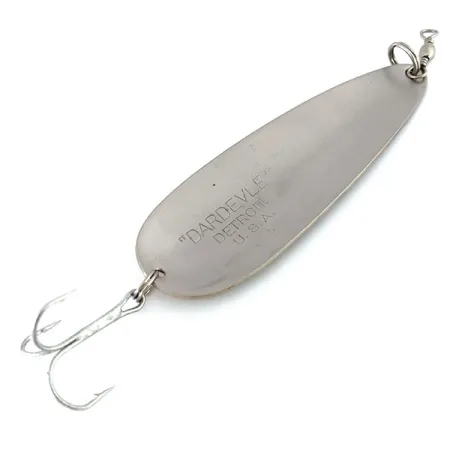 Eppinger Dardevle Skeddrag, Matte Silver, 28g, Detroit-stämpel, #9892