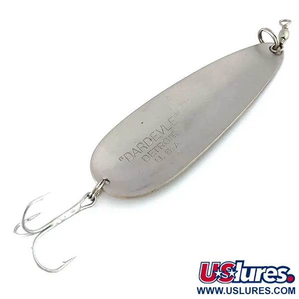Eppinger Dardevle Skeddrag, Matte Silver, 28g, Detroit-stämpel, #9892