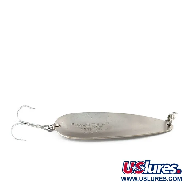 Eppinger Dardevle Skeddrag, Matte Silver, 28g, Detroit-stämpel, #9892