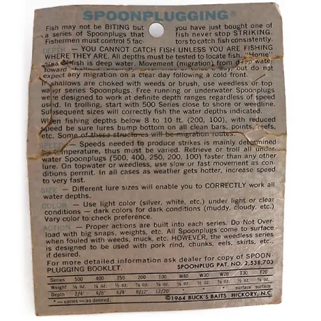 Buck Perry Spoonplug, Gul/Orange, 21g, Djup 1.2-1.8m, #9900