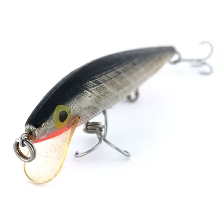 Rebel Floating Minnow F14 Wobbler, Silver, 14g, Flytande, #9908