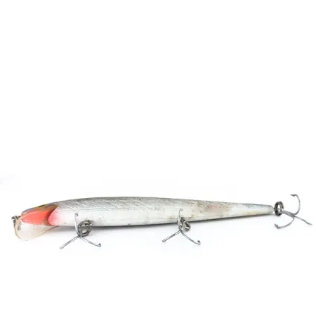 Rebel Floating Minnow F14 Wobbler, Silver, 14g, Flytande, #9908