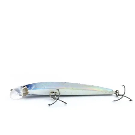 Yo-Zuri Crystal Minnow (F) Wobbler, Blue/Silver, 7.5g, Flytande, #9913