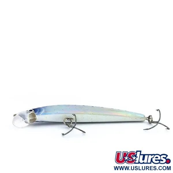 Yo-Zuri Crystal Minnow (F) Wobbler, Blue/Silver, 7.5g, Flytande, #9913