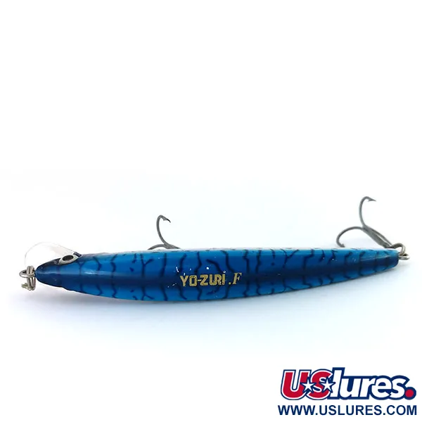 Yo-Zuri Crystal Minnow (F) Wobbler, Blue/Silver, 7.5g, Flytande, #9913