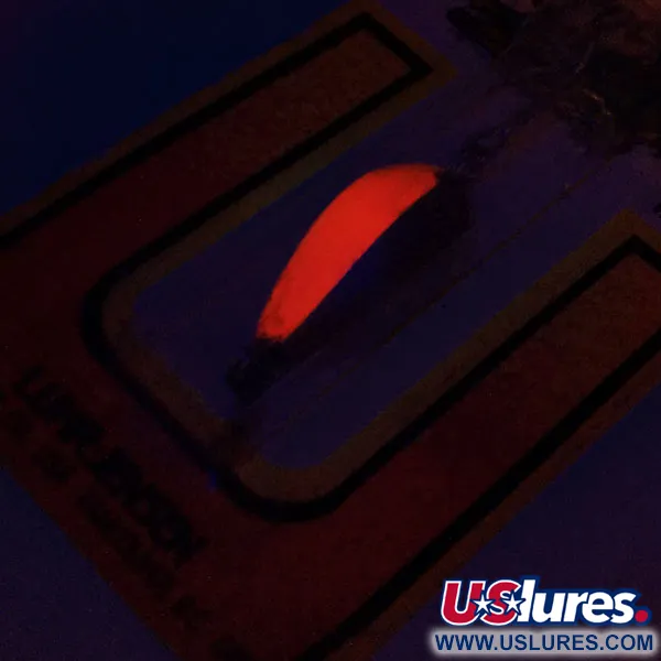 Luhr Jensen Lil' Kroc (Krocodile Stubby) Skeddrag, Nickel/Röd, 4.5g, #9914