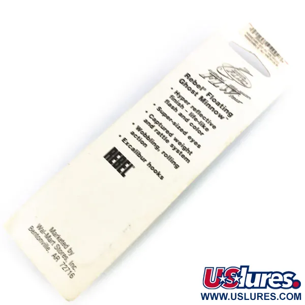 Rebel Floater Ghost Minnow Wobbler, Ghost, 7g, Rasselsystem, #9919