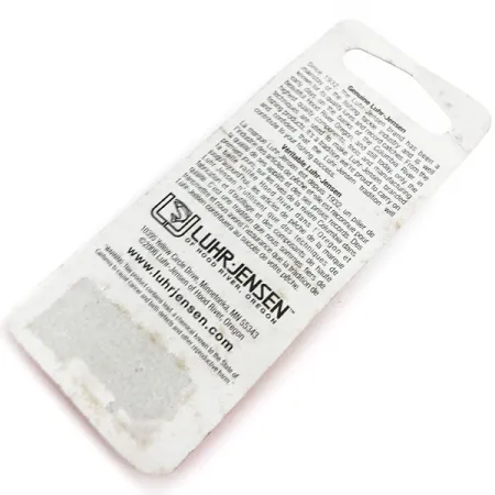 Luhr Jensen Krocodile Skeddrag, Nickel / Röd, 7g, Robust, #9920