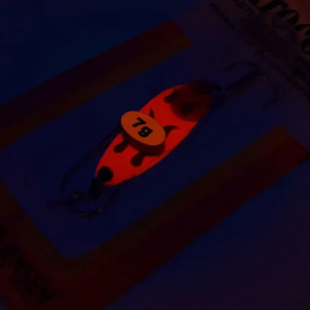 Luhr Jensen Krocodile Skeddrag, Röd/Svart, 7g, Vintage, #9921