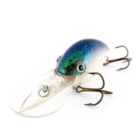 Strike King Pro Model 5XD Crankbait, Blå/Pärla, 18g, Rassel, #9922