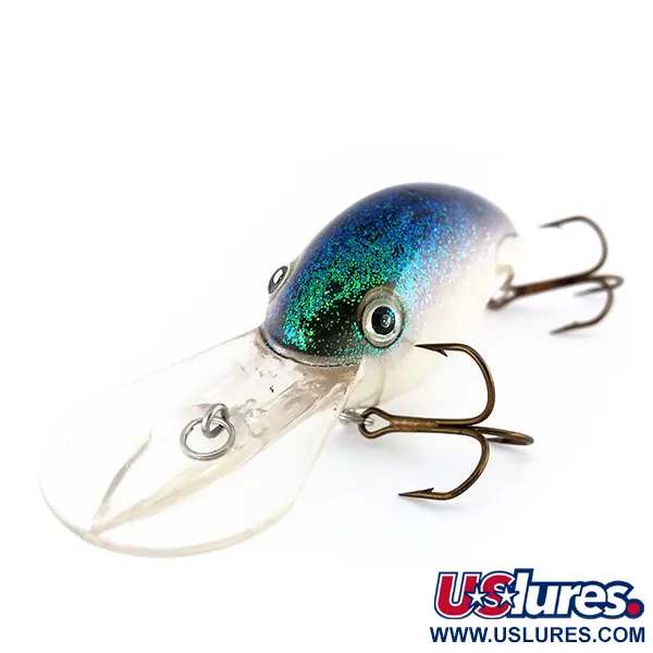 Strike King Pro Model 5XD Crankbait, Blå/Pärla, 18g, Rassel, #9922