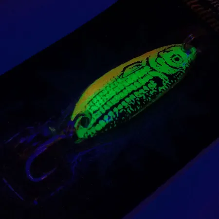 Renegade Honeycomb Series Crystalina Spoon, Grön-Orange, 7g, Bikaka, #9925