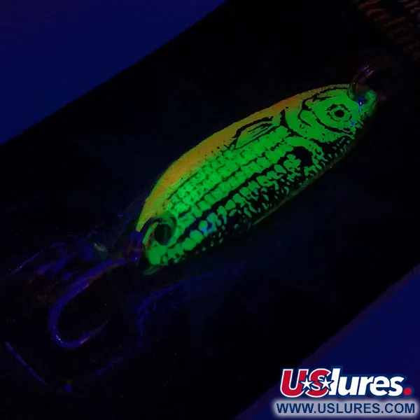 Renegade Honeycomb Series Crystalina Spoon, Grön-Orange, 7g, Bikaka, #9925